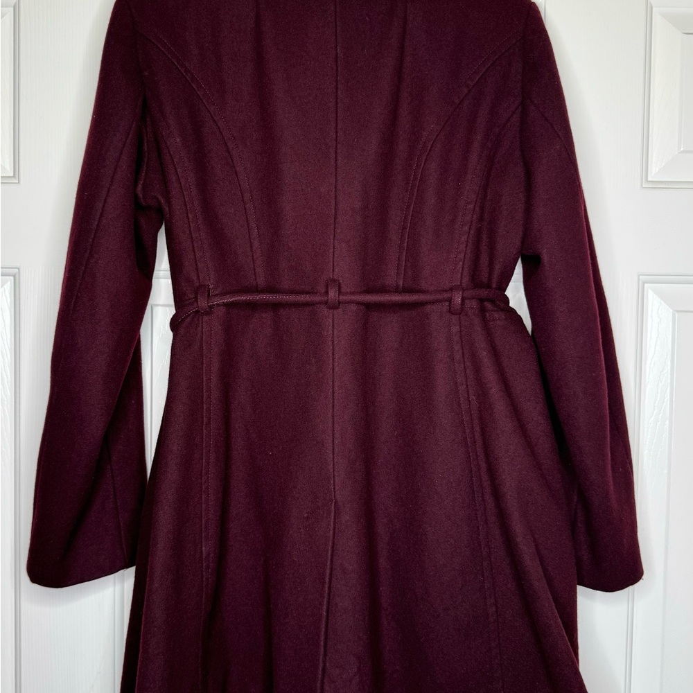 LAUNDRY BY SHELLI SEGAL Wine‎ Red Womans Coat XXL - Picture 5 of 7